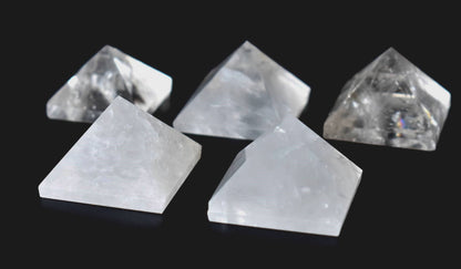 Crystal Quartz Pyramids (Balances Energy and Meditation)  DestGlow