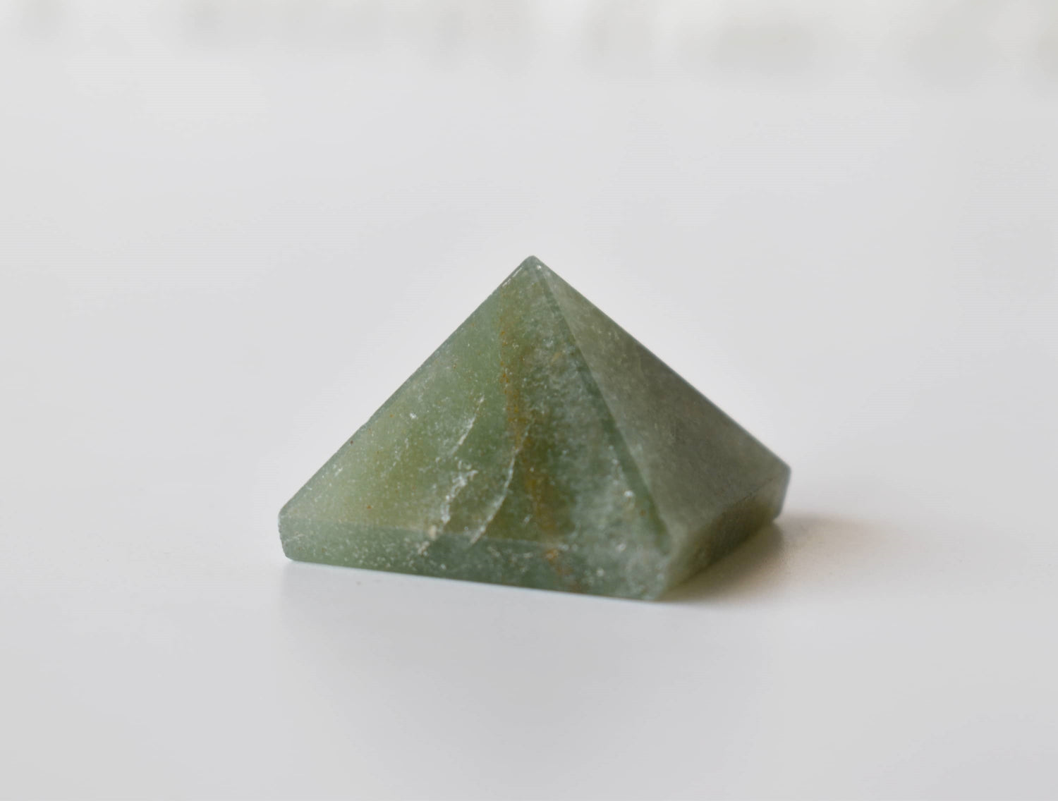 Green Aventurine Pyramids (Guiding and Inner Harmony)  DestGlow