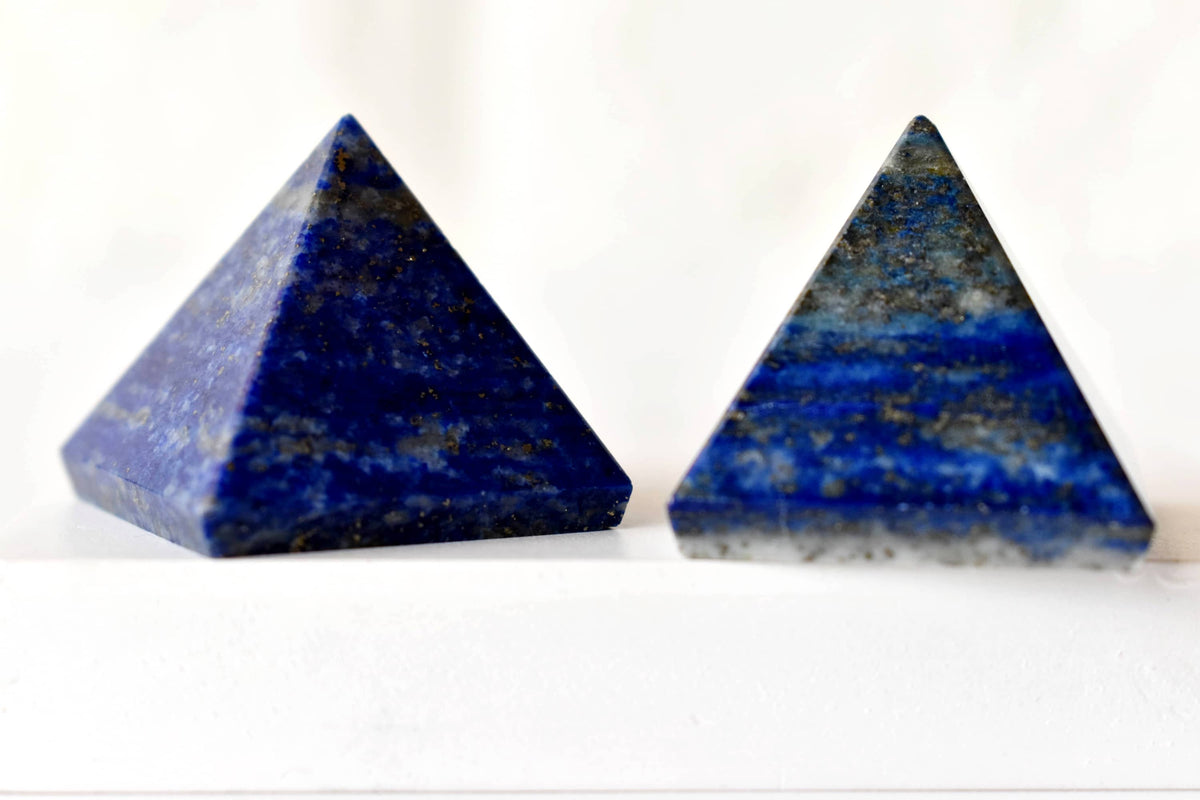 Lapis Lazuli Pyramids (Stimulate Psychic Abilities and Inner Vision)  DestGlow