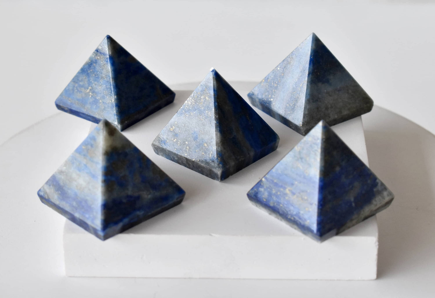 Lapis Lazuli Pyramids (Stimulate Psychic Abilities and Inner Vision)  DestGlow