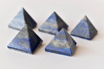Lapis Lazuli Pyramids (Stimulate Psychic Abilities and Inner Vision)  DestGlow