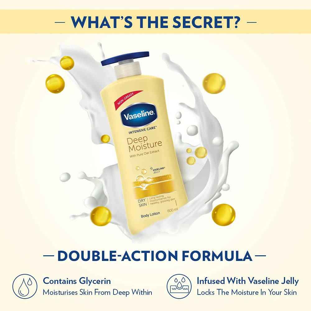 Vaseline Intensive Care Deep Moisture Nourishing Body Lotion