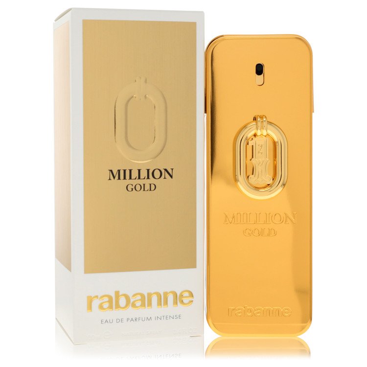 Paco Rabanne Million Gold by Paco Rabanne Eau De Parfum Intense Spray 3.4 oz for Men 