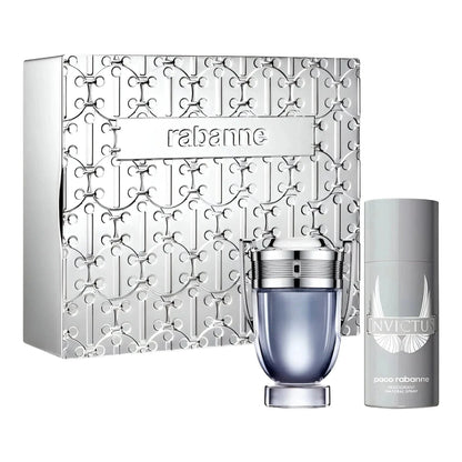 Paco Rabanne Invictus 2pc Gift Set For Men EDT by perfumesandrea