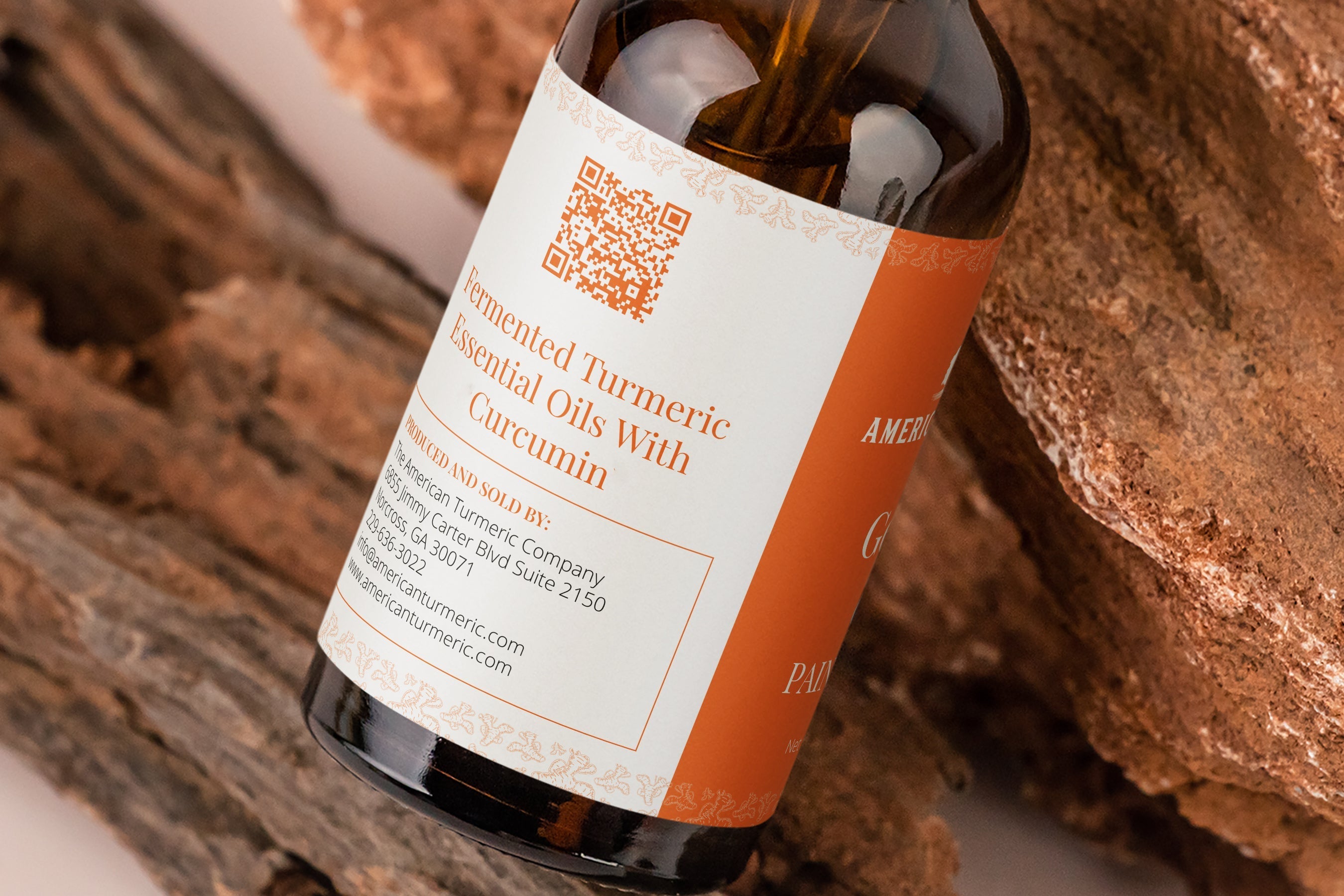 Pain Therapy Fermented Turmeric with Essential Oils by America&