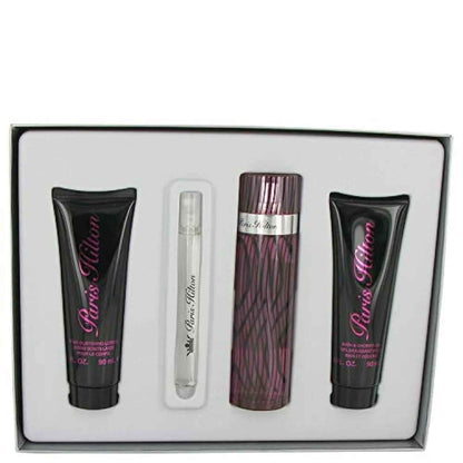 Paris Hilton Set 4p 3.4 oz For  Women EDP Spray