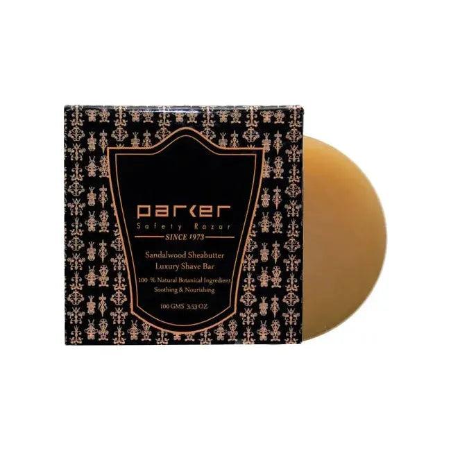 Parker Sandalwood Shea Butter Shaving Soap Refill 100g by Pasteur Pharmacy