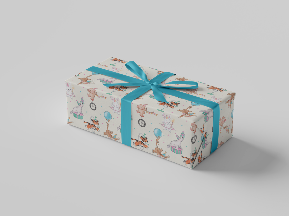 Party Under the Big Top Gift Wrap