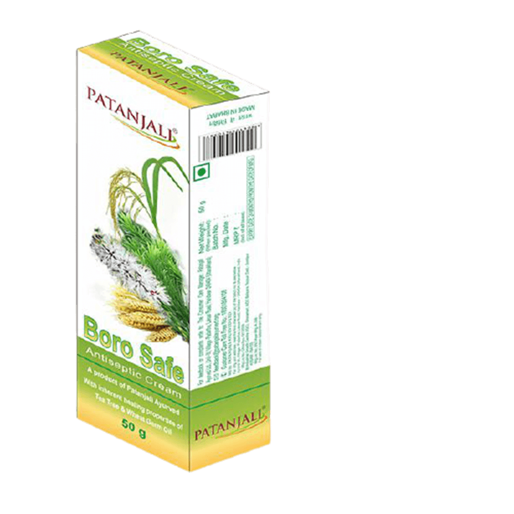 Patanjali Boro Safe Antiseptic Cream With Aloe Vera &amp; Tea Tree Oil