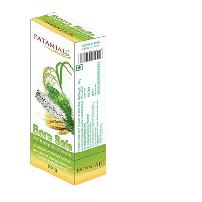 Patanjali Boro Safe Antiseptic Cream With Aloe Vera &amp; Tea Tree Oil