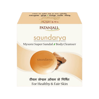 Patanjali Saundarya Mysore Super Sandal Body Cleanser (75 GM)
