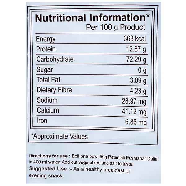 Patanjali Pushtahar Dalia