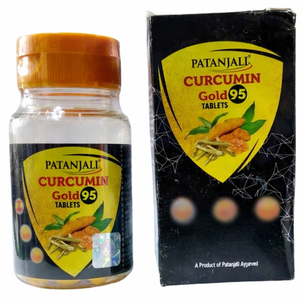 Patanjali Curcumin Gold Tablets