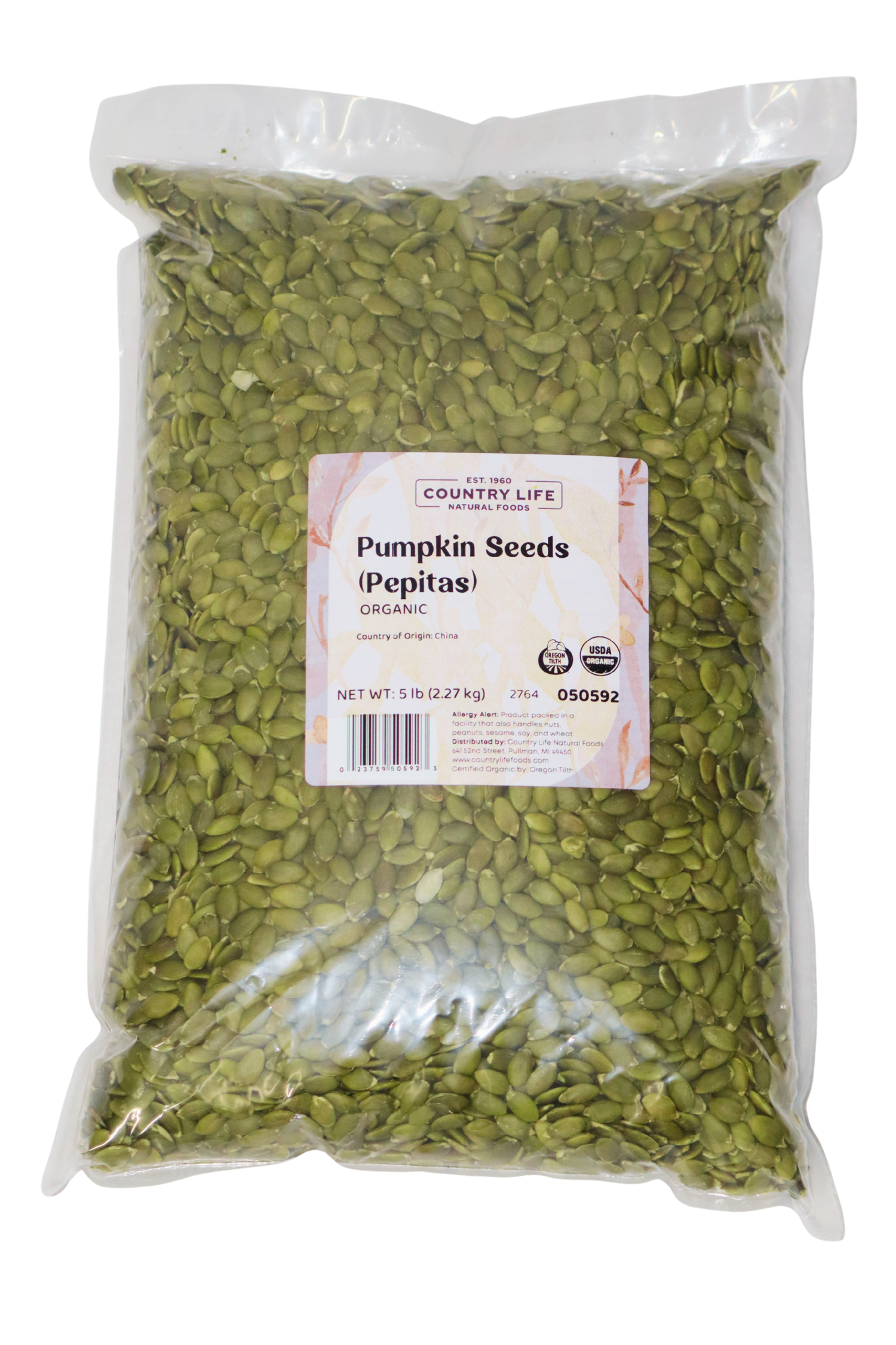 Pepitas (Pumpkin Seeds) by Country Life Natural Foods