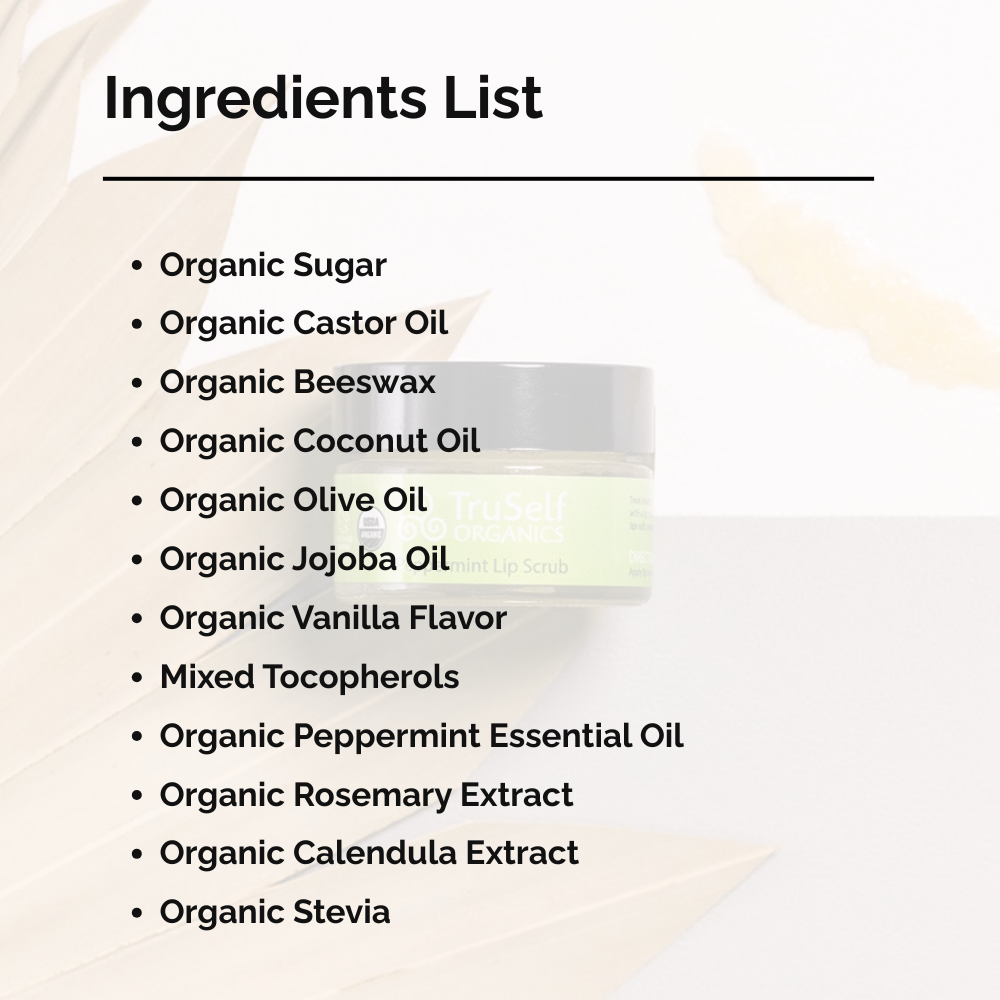 Peppermint Lip Scrub