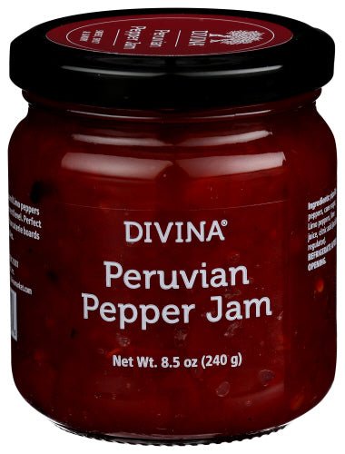 Peruvian Pepper Jam, Divina by Country Life Natural Foods