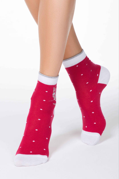 Conte Elegant Cotton Socks (2 pairs) - Lady Cat - accessories