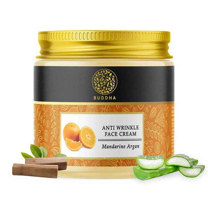 Buddha Natural Anti Wrinkle Face Cream - Reduce Fine Lines, Wrinkles &amp; Skin Aging