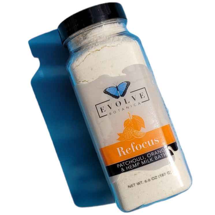 Milk Bath - Refocus (Patchouli, Orange, &amp; Hempseed Oil)