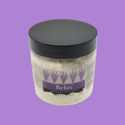 Milk Bath - Relax (Lavender) Mini