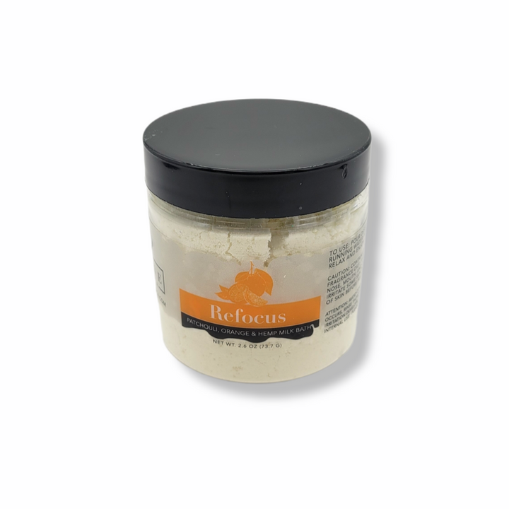 Milk Bath - Refocus (Patchouli, Orange, &amp; Hempseed Oil) Mini