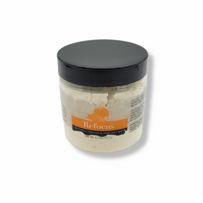 Milk Bath - Refocus (Patchouli, Orange, &amp; Hempseed Oil) Mini