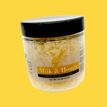 Mineral Soak - Milk &amp; Honey (Bath Salt) Mini