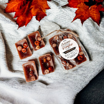 Pumpkin Pecan Waffles Scented Candle - Fall Breakfast Fragrance