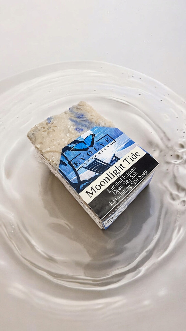 Moonlight Tide Salt Bar - Ozone &amp; Sandalwood  Sea Salt Exfoliating Soap