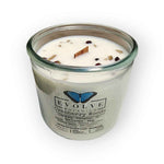 Rocks Candle - Cranberry Woods (Wood Wick Garnet & Smokey Quartz Gemstone Soy Candle)