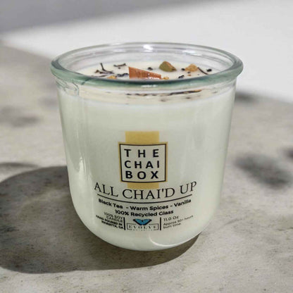 Rocks Candle - Chai (Wood Wick Gemstone Soy Candle)