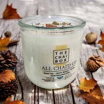 Rocks Candle - Chai (Wood Wick Gemstone Soy Candle)