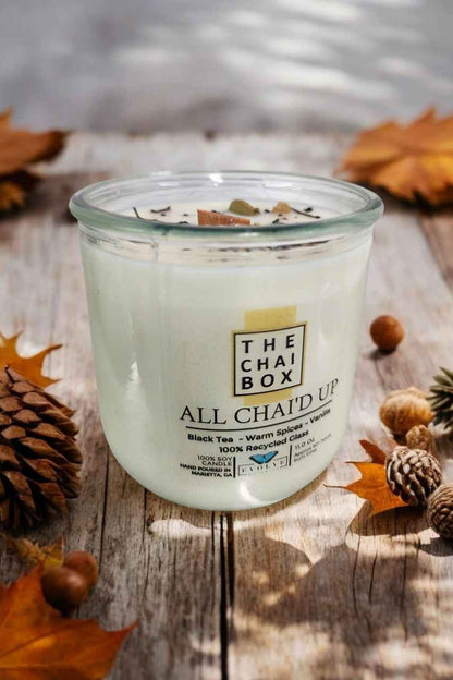 Rocks Candle - Chai (Wood Wick Gemstone Soy Candle)