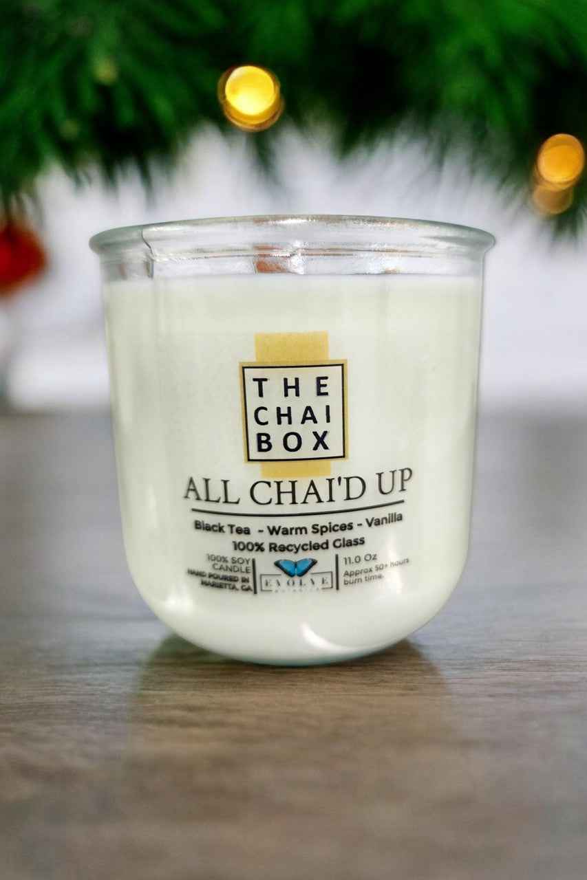 Rocks Candle - Chai (Wood Wick Gemstone Soy Candle)