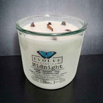 Rocks Candle - Midnight (Wood Wick, Super Seven Gemstone Soy Candle)