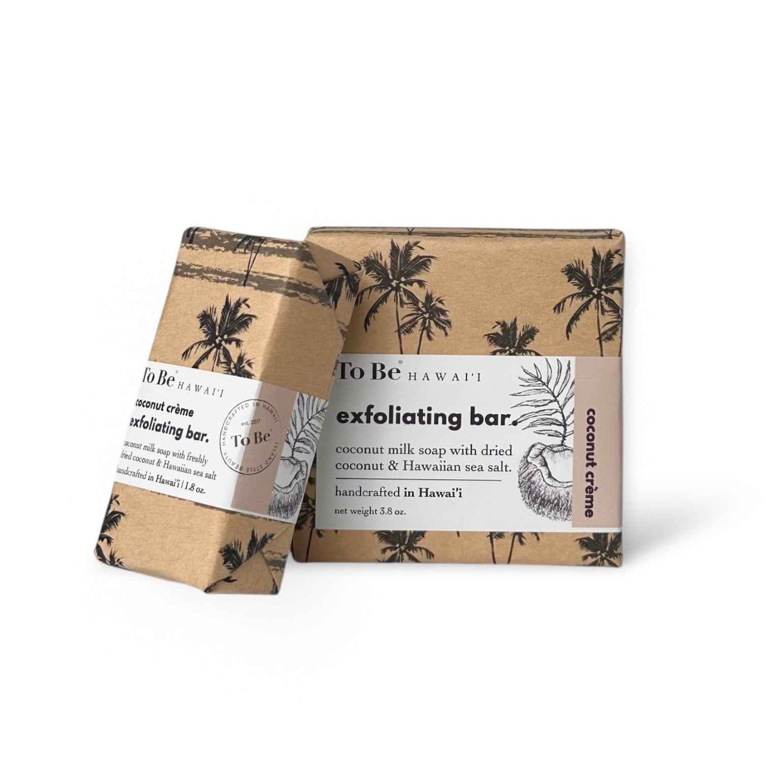 Coconut Crème Exfoliating Bar