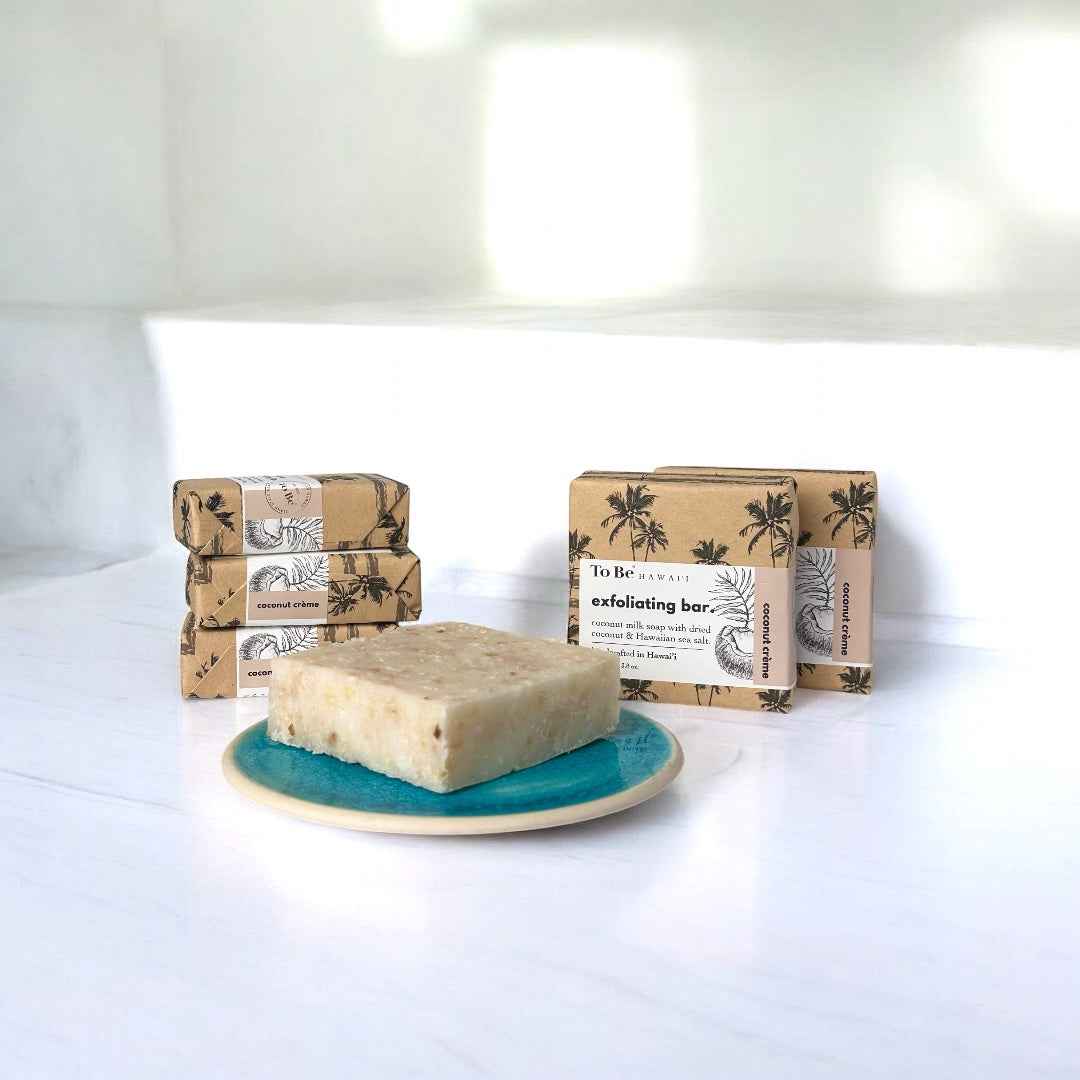 Coconut Crème Exfoliating Bar