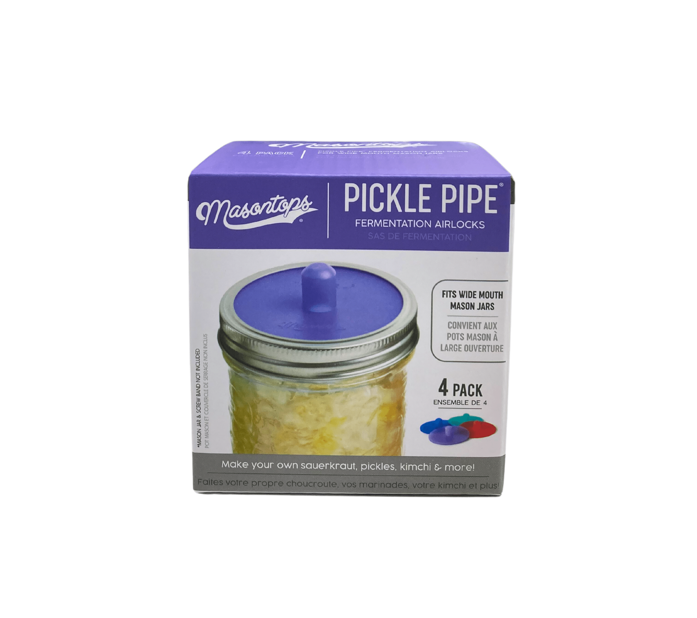 Fermentation Kits and Supplies, Masontops by Country Life Natural Foods