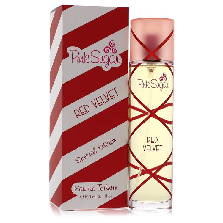 Pink Sugar Red Velvet by Aquolina Eau De Toilette Spray 3.4 oz for Women 