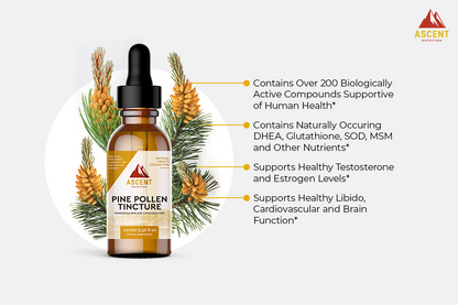 Wild-Harvested Pine Pollen Tincture, 335 mg