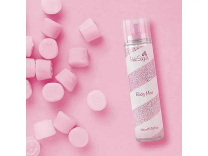 Pink Sugar By Aquolina For Women 8.0oz Body Mist Spray
