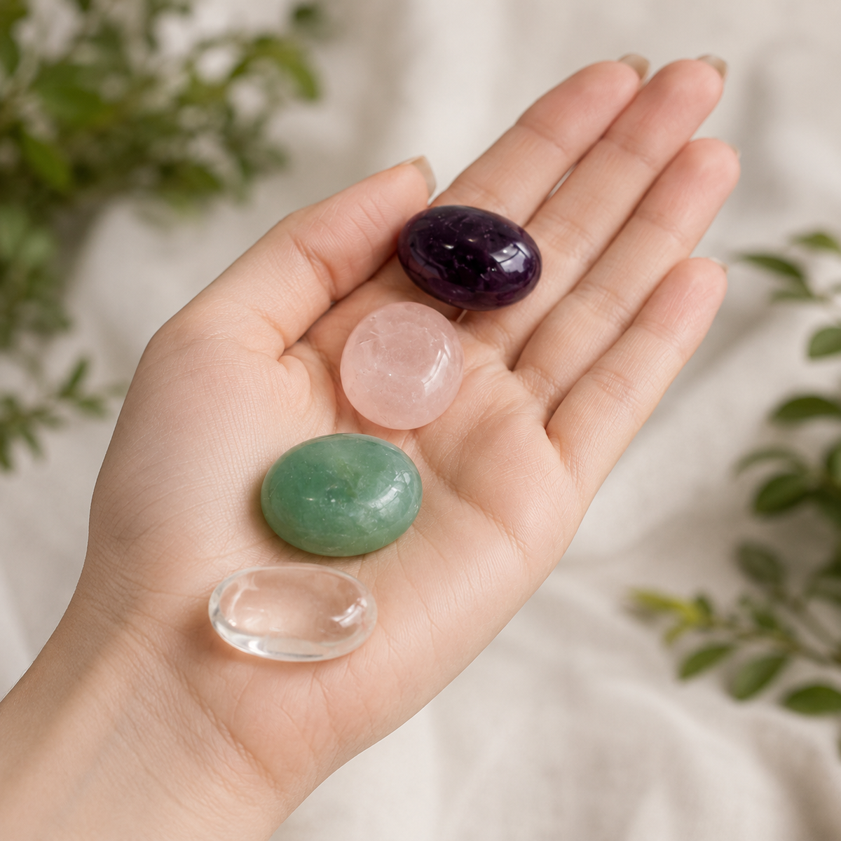 PISCES Zodiac Crystal Kit, Pisces Birthstones Tumbled Stones Set, Pisces Gifts  DestGlow