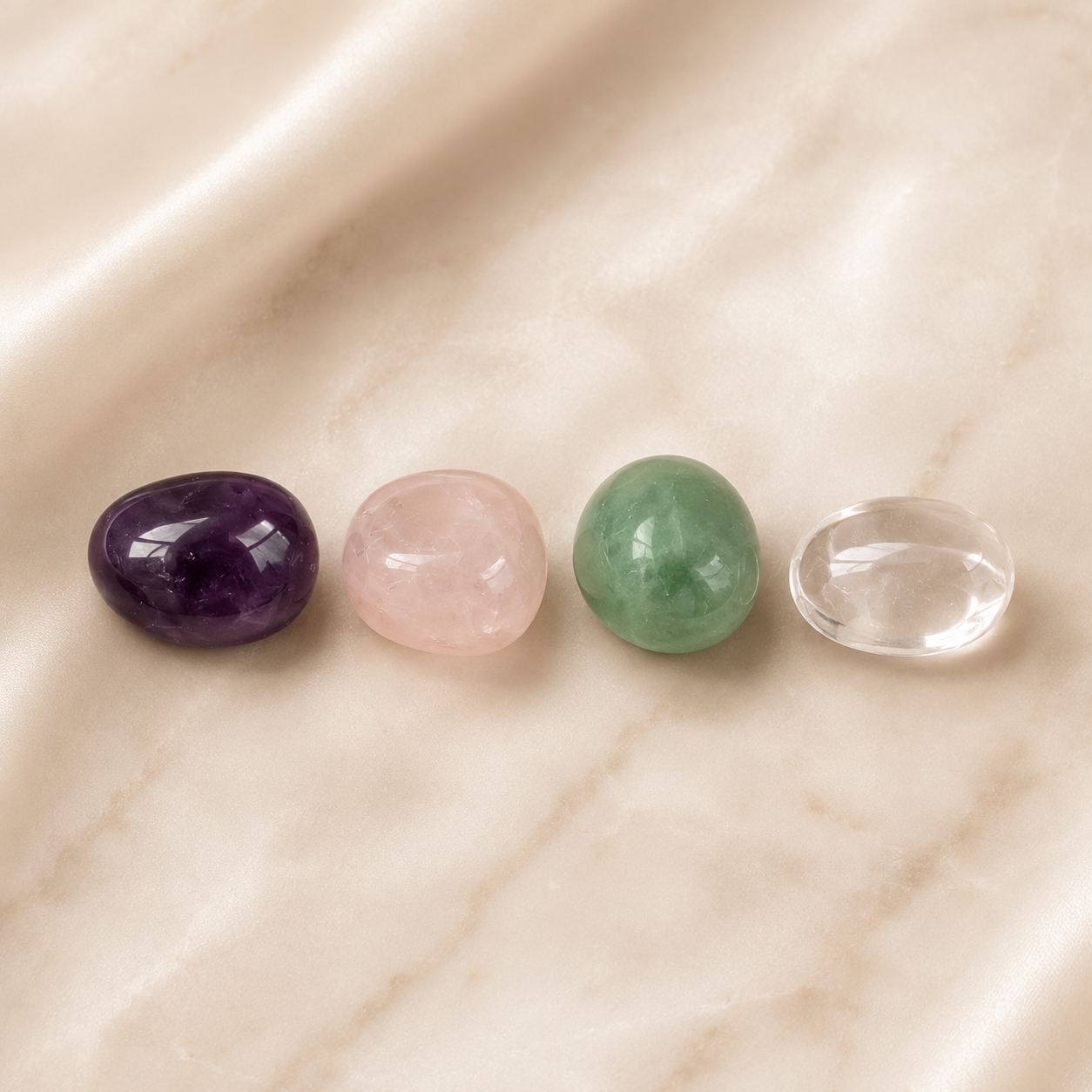 PISCES Zodiac Crystal Kit, Pisces Birthstones Tumbled Stones Set, Pisces Gifts  DestGlow