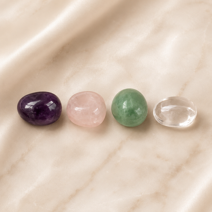 PISCES Zodiac Crystal Kit, Pisces Birthstones Tumbled Stones Set, Pisces Gifts  DestGlow