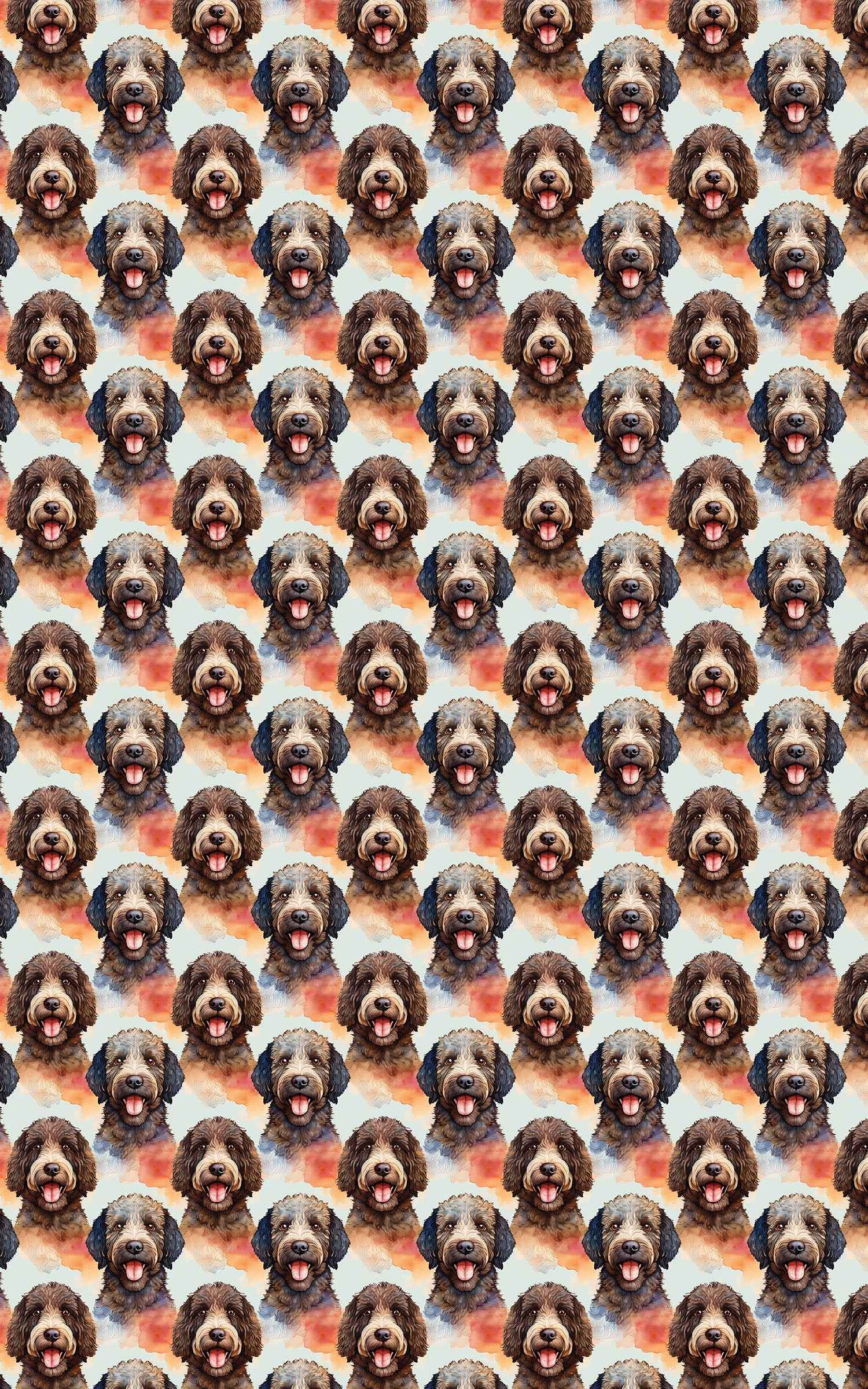 Snuggly Portuguese Water Dog