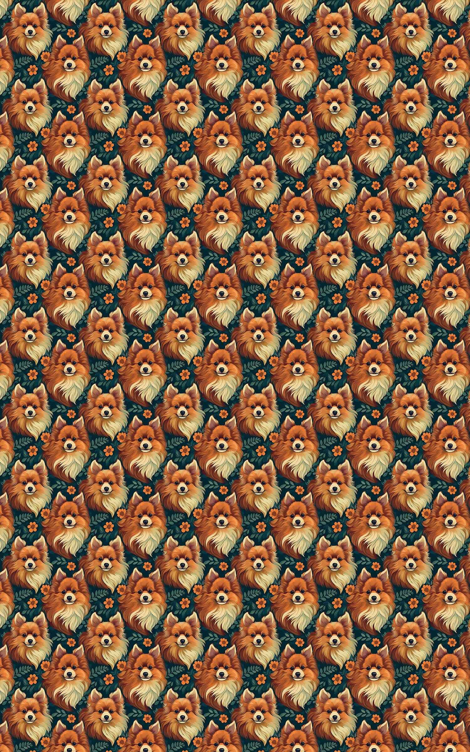 Pom-tastic Pomeranian Patterns