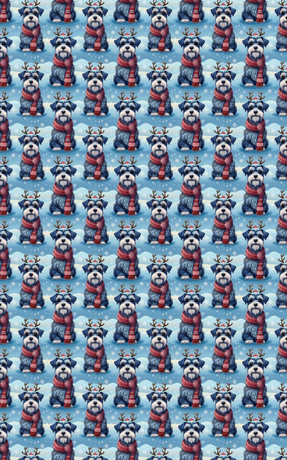 Scarved Schnauzer Cheer