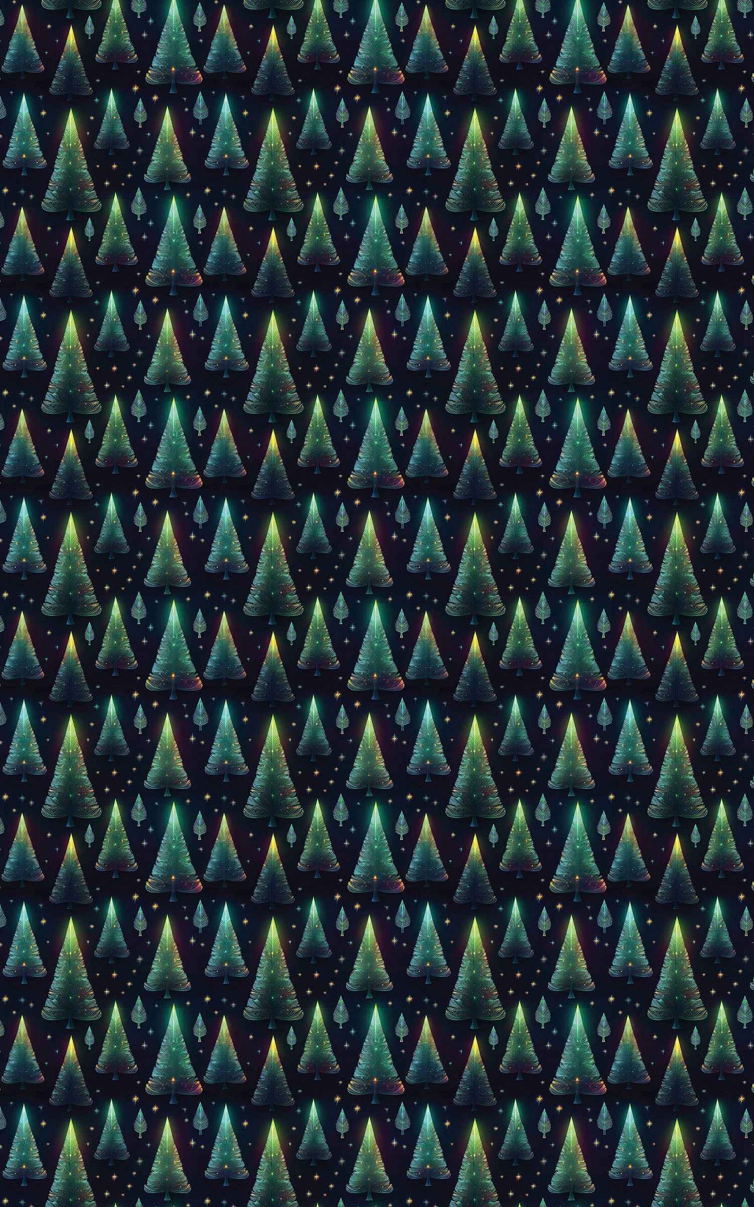 Graceful Holiday Pines