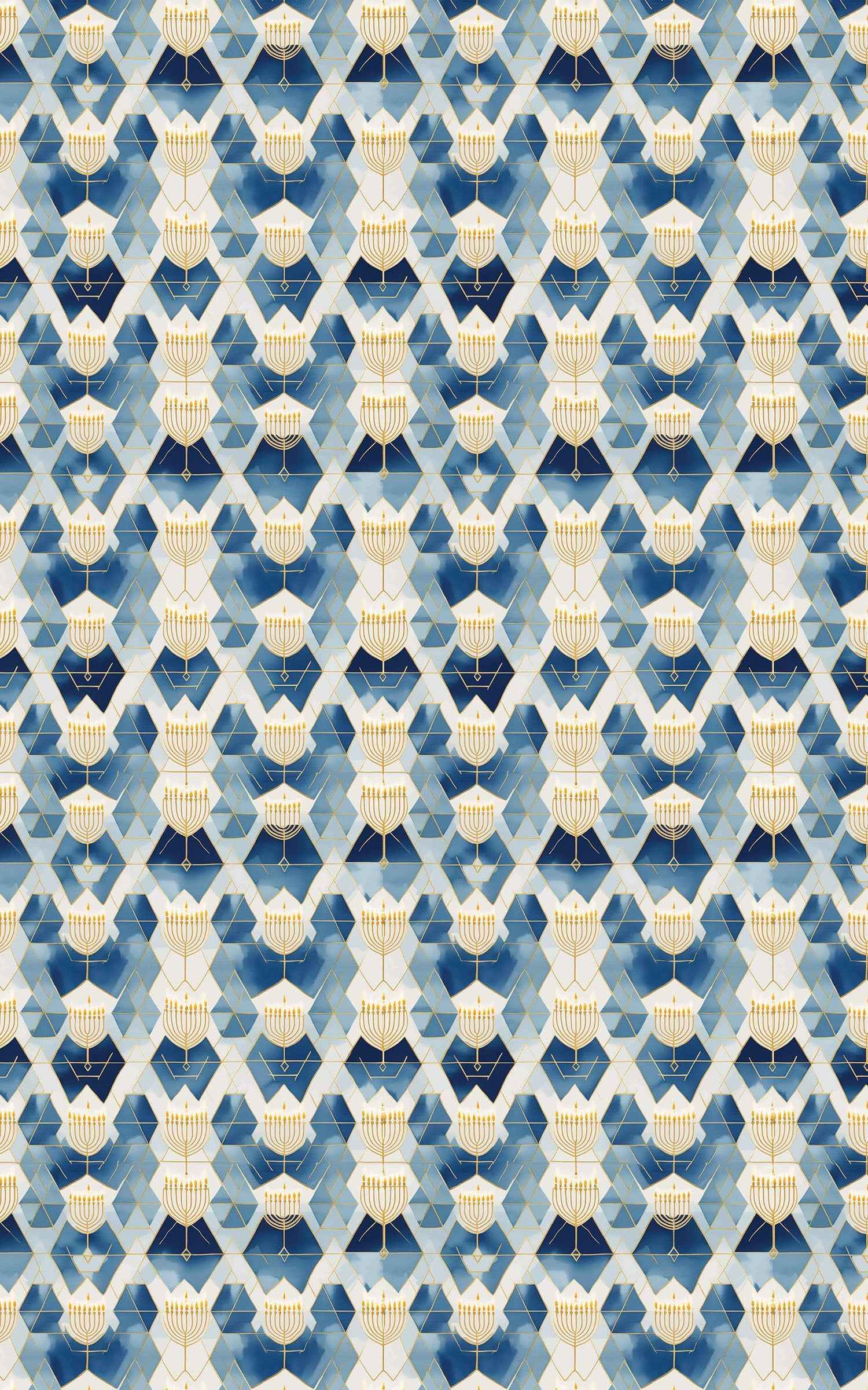 Menorah Dreams and Gilded Beams