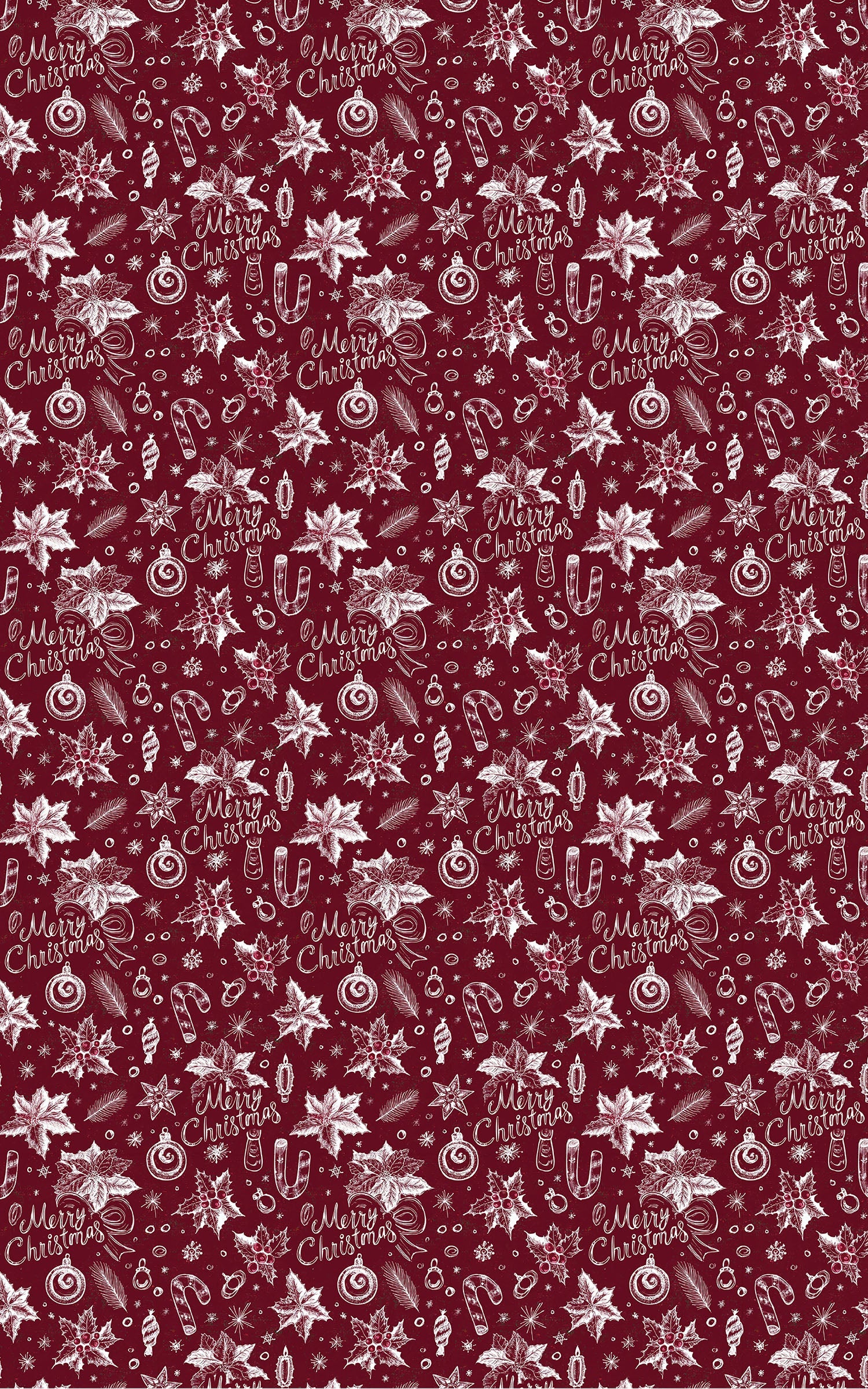 Merry &amp; Bright Chalkboard